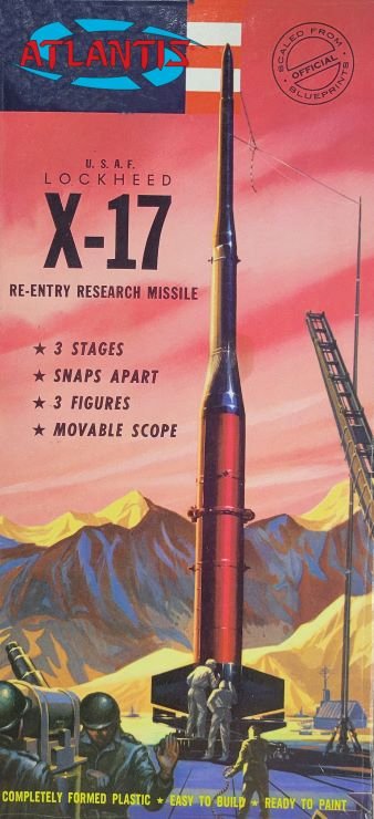Atlantis - Lockheed USAF X-17 Research Rocket 1:40
