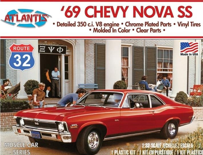 Atlantis - '69 Chevy Nova SS Route 32 1:32