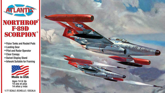 Atlantis - Northrop F-89D Scorpion W/Swivel 1:80