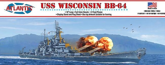 Atlantis - USS Wisconsin BB-64 Battleship 1:600