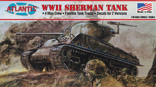 Atlantis - WWII Sherman Tank 1:48