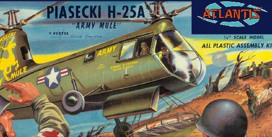 Atlantis - H-25A Army Mule Helicopter Piasecki 1:48