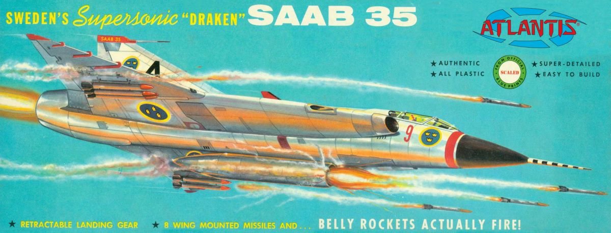 Atlantis - Supersonic Saab Draken J-35 1:48