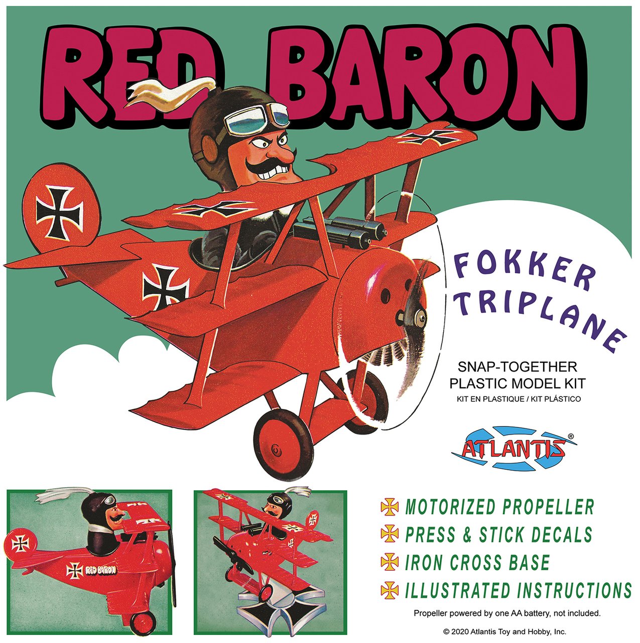 Atlantis - Red Baron Fokker TriPlane Snap