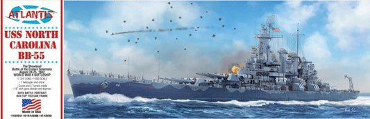 Atlantis - USS North Carolina BB-55 Battleship1:500