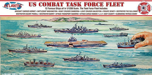 Atlantis - US Navy Task Force 12 Ship Set 1:1200
