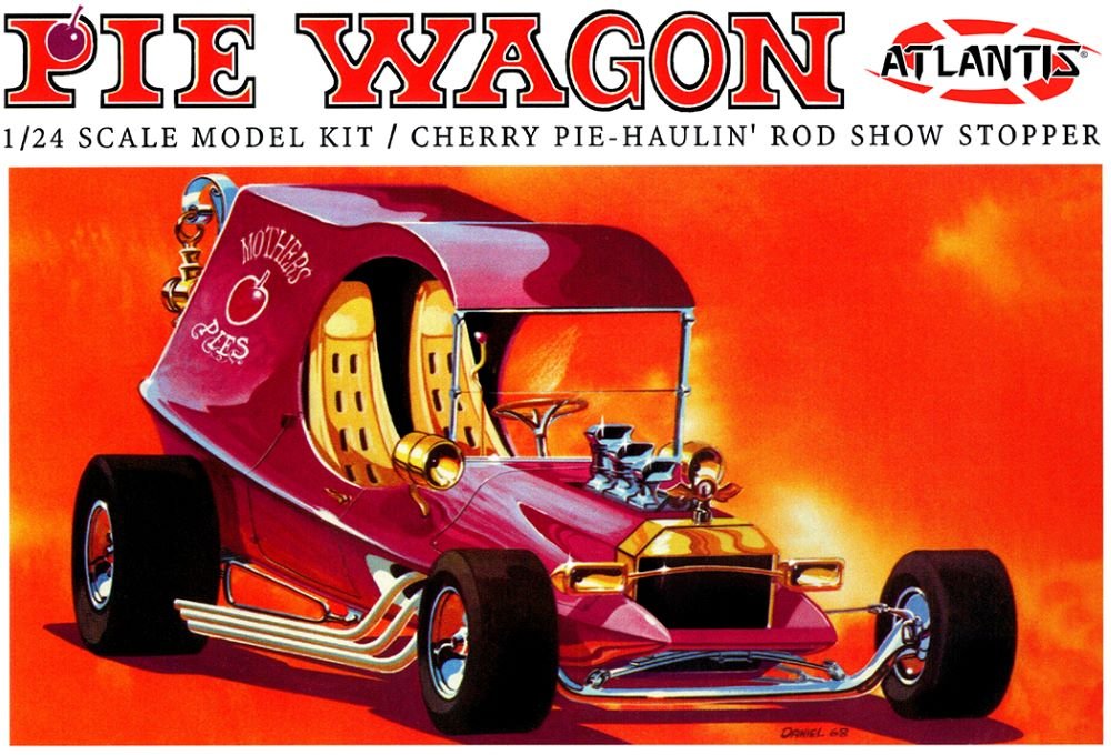 Atlantis - Pie Wagon Tom Daniel Show Rod 1:24