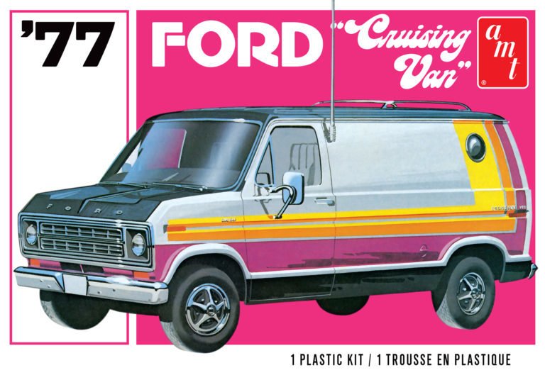 AMT - '77 Ford Cruising Van 2T 1:25