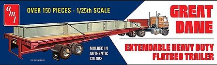 AMT - Great Dane Flat Bed Trailer 1:25