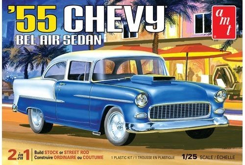 AMT - '55 Chevy Bel Air Sedan 1:25