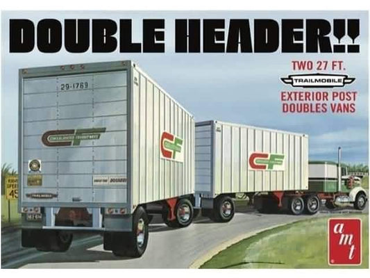AMT - 'Double Header' Van Trlrs 1:25