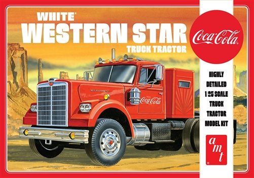 AMT - White Western Star Tractor 1:25