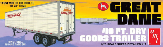 AMT - Great Dane Dry Goods Semi Trailer 1:25