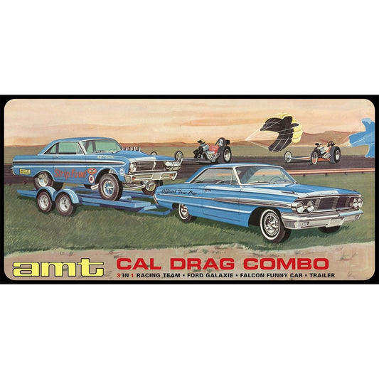 AMT - Cal Drag Combo w/trailer 1:25
