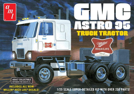 AMT - GMC Astro 95 Semi Tractor Miller B 1:25