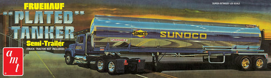 AMT - Fruehauf Plated Tanker Sunoco 1:25
