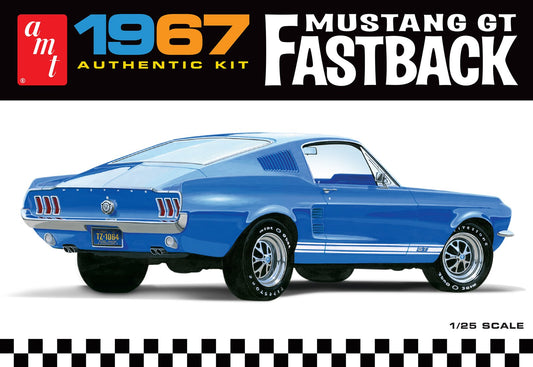AMT - '67 Ford Mustang GT Fastback 1:25