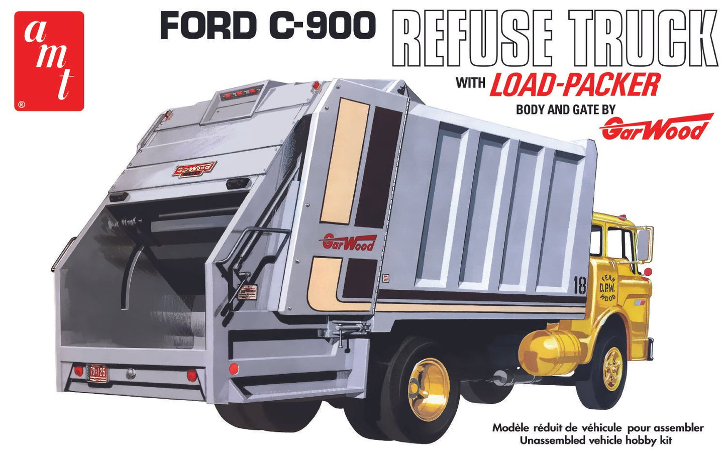 AMT - Ford C-600 Load Packer Garbage Truc 1:25