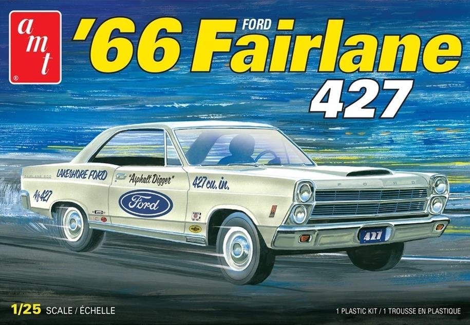AMT - '66 Ford Fairlane 427 1:25