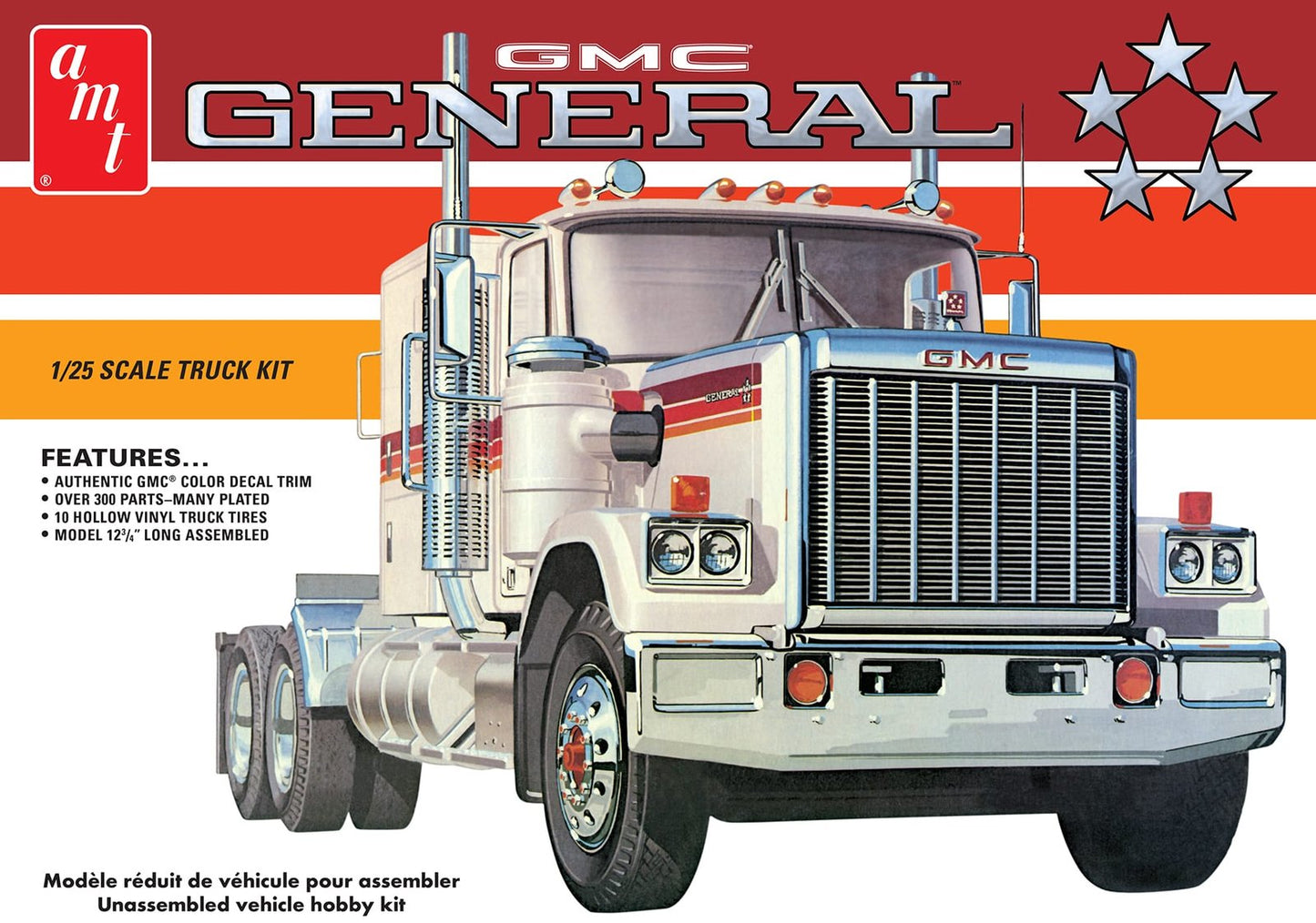 AMT - '76 GMC General Semi Tractor 1:25