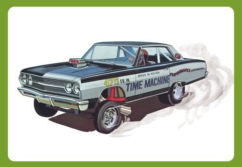 AMT - '65 Chevy Chevelle AWB Time Machine 1:25