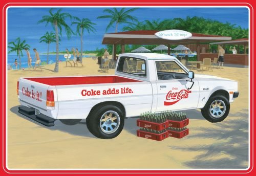 AMT - '82 Dodge Ram D-50 Pickup Coke 1:25