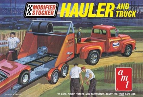 AMT - '53 Ford Pickup Modified Stocked 1:25