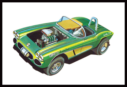 AMT - '62 Chevy Corvette 1:25