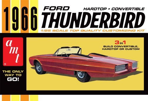 AMT - '66 Ford Thunderbird Hardtop/Conv. 1:25