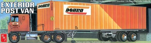 AMT - 40' Fruehauf Exterior Post Trailer 1:25