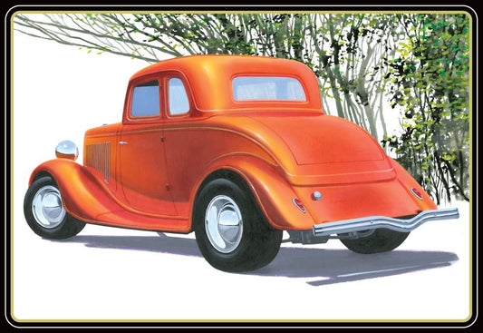 AMT - '34 Ford 5-Window Coupe Street Rod 1:25