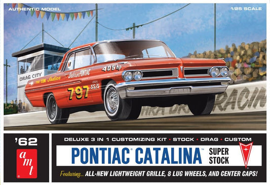 AMT - 1962 Pontiac Catalina Super Stock 1:25