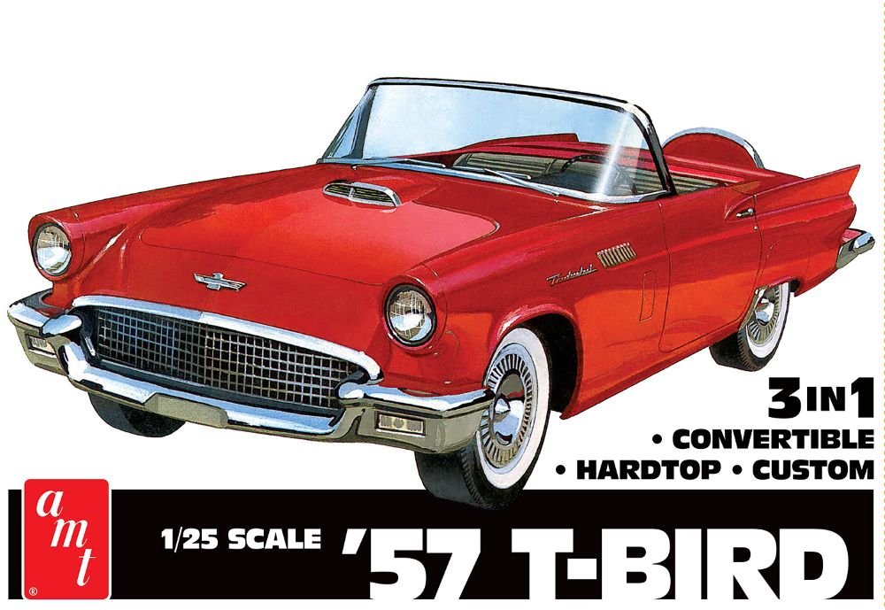 AMT - '57 Ford Thunderbird 1:25