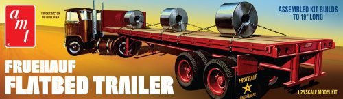 AMT - Fruehauf Flatbed Trailer 1:25