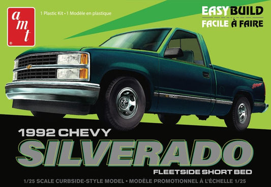 AMT - '92 Chevy Silverado Shortbed P/U 1:25