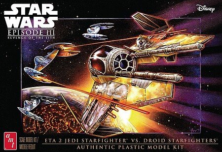 AMT - Phantom Menace Starfighter vs Droid 1:48