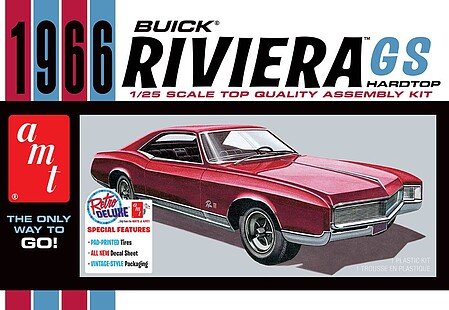 AMT - '66 Buick Riviera GS 1:25