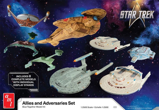 AMT - Star Trek Adversaries & Allies Ship Set