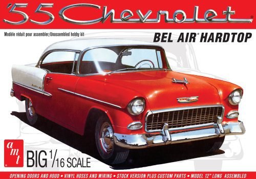 AMT - '55 Chevy Bel Air Hardtop 1:16