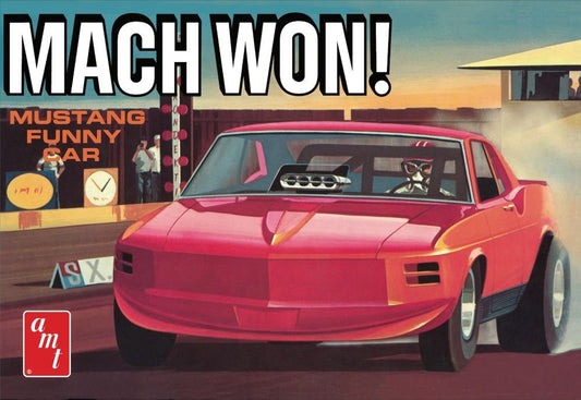 AMT - '70 Ford Mustang Funny Car Mach Won 1:24