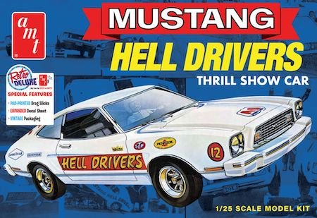 AMT - 77' Ford Mustang 'Hells Drivers' 1:25