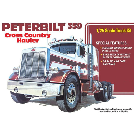 AMT - Peterbilt 359 Cross Country Hauler 1:25
