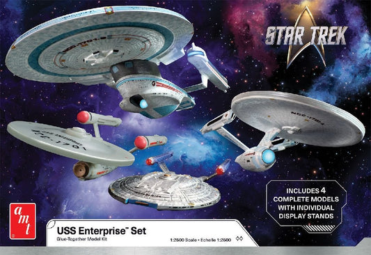 AMT - StarTrek USS Enterprise 4pc Set 1:2500