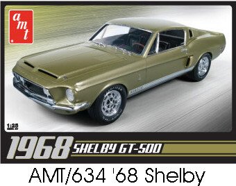 AMT - 1968 Shelby GT500 1:25
