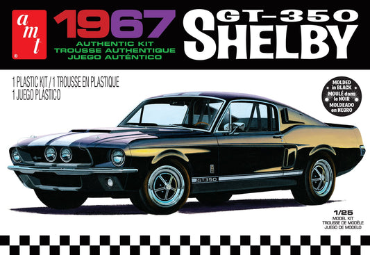AMT - 1967 Shelby GT350 (black plastic)1:25