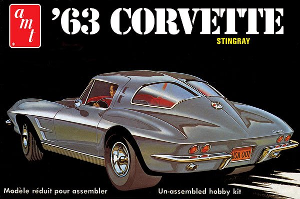 AMT - 1963 Corvette Split Window 1:25