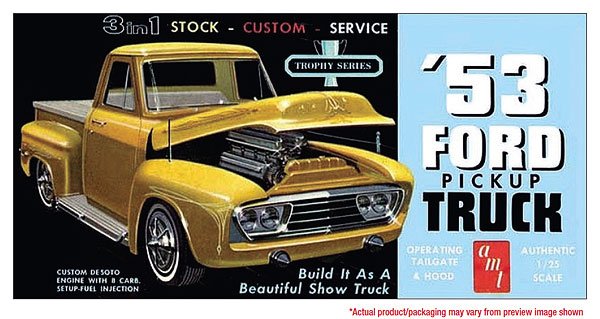 AMT - '53 Ford Pickup 1:25