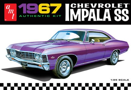 AMT - '67 Chevy Impala SS 1:25