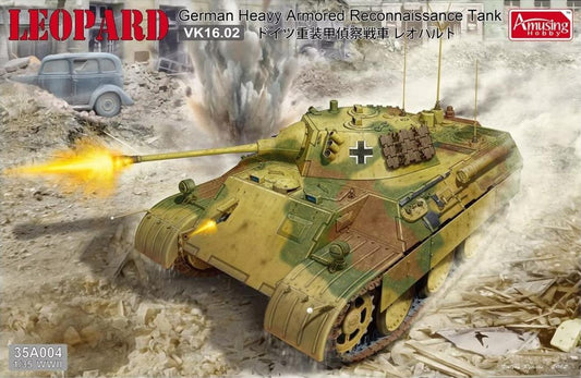 Amusing Hobby - Leopard Heavy Armored Recon VK16.02 1:35