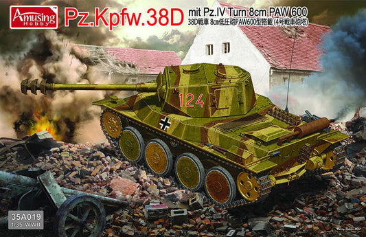 Amusing Hobby - Pz.Kpfw.38D German Tank 1:35
